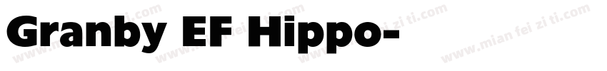 Granby EF Hippo字体转换